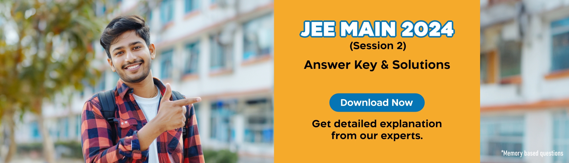 JEE Main Answer Key 2024 for Session 2 Download JEE Main 2024 Paper