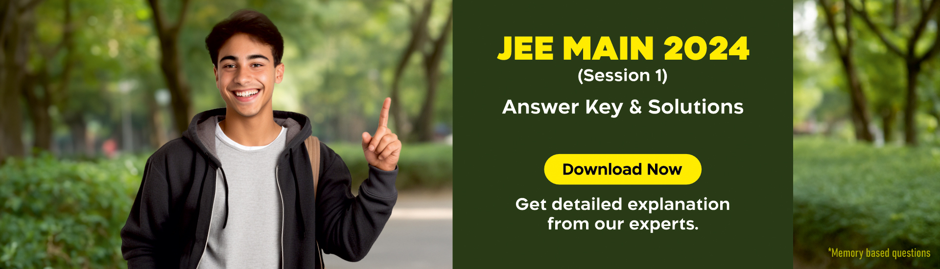 JEE Main Session 1 Answer Key & Solutions 2024 Download Now!